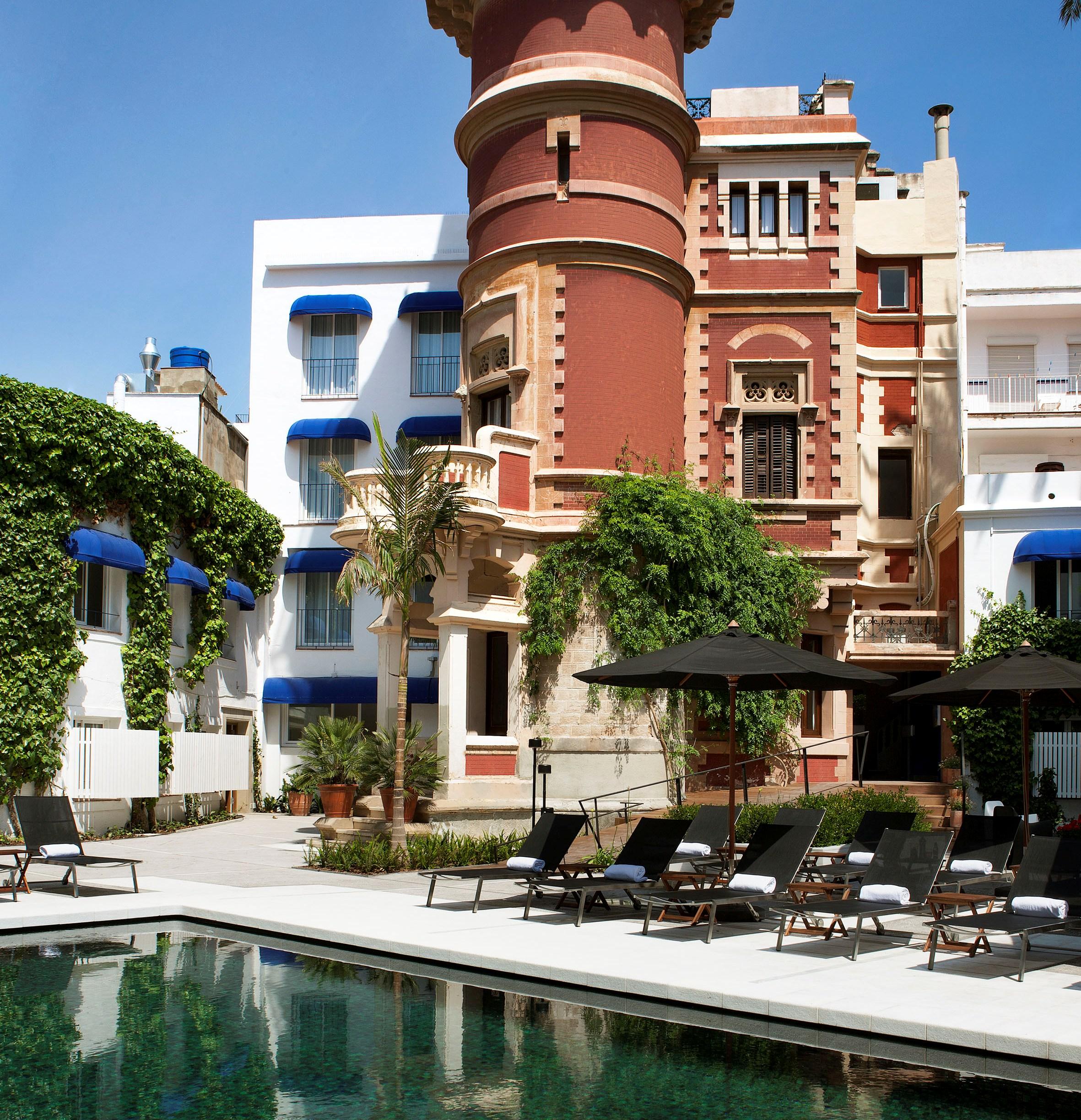 Hotel Medium Sitges Park Exterior foto